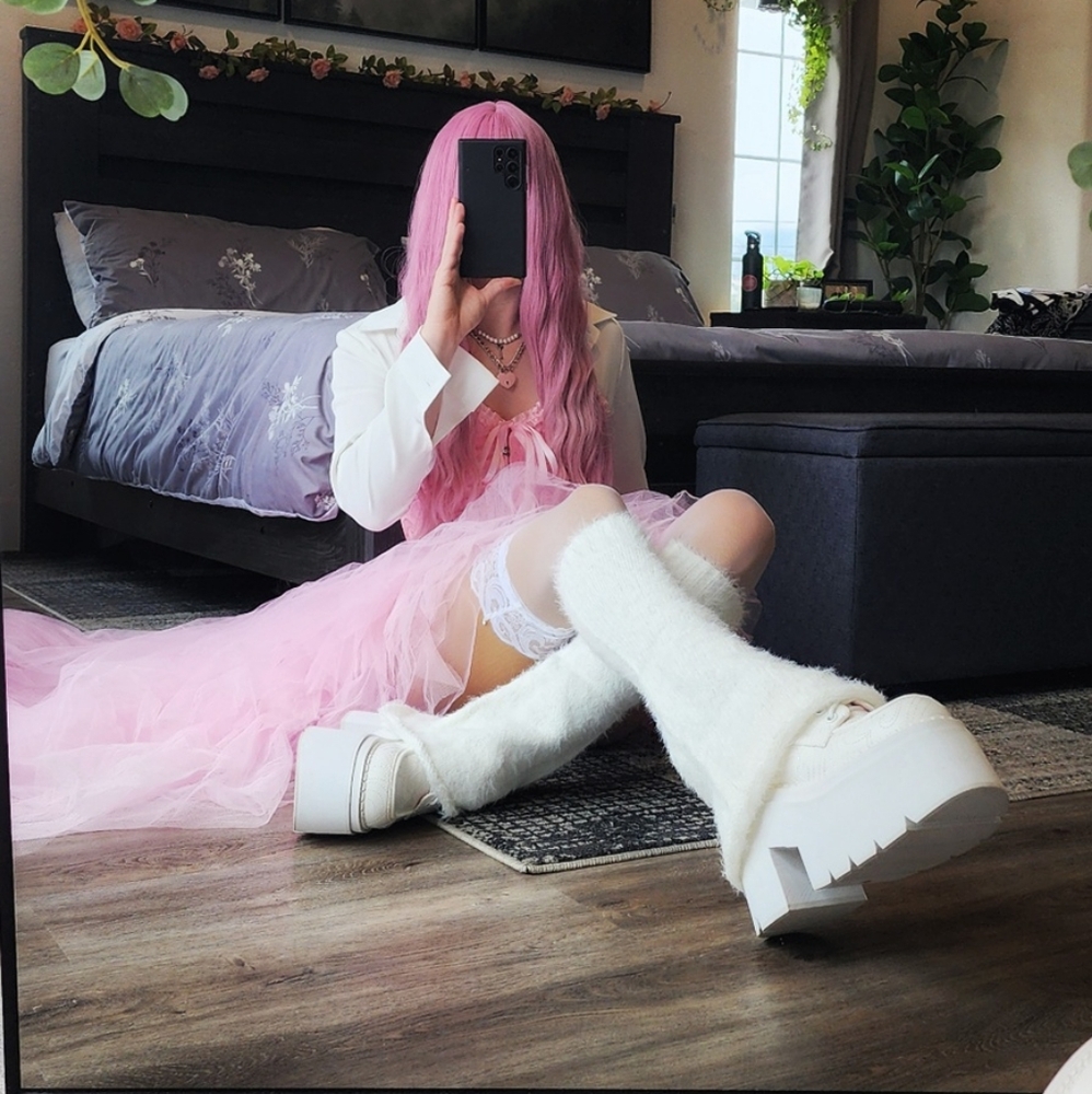 Glamour Circle Platform Oxfords - image 3